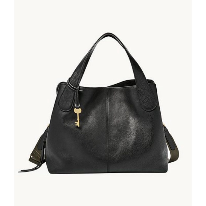 Fossil Maya Satchel Black/Tas Fossil Wanita Original