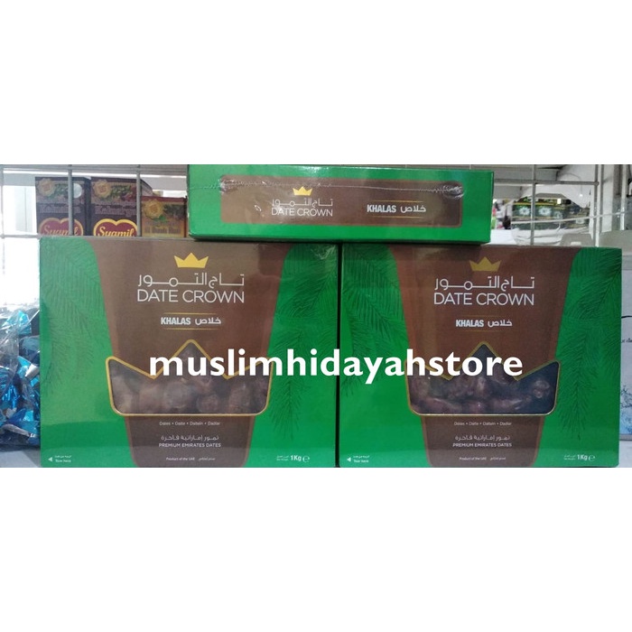 

Kurma Date Crown Khalas 1 kg