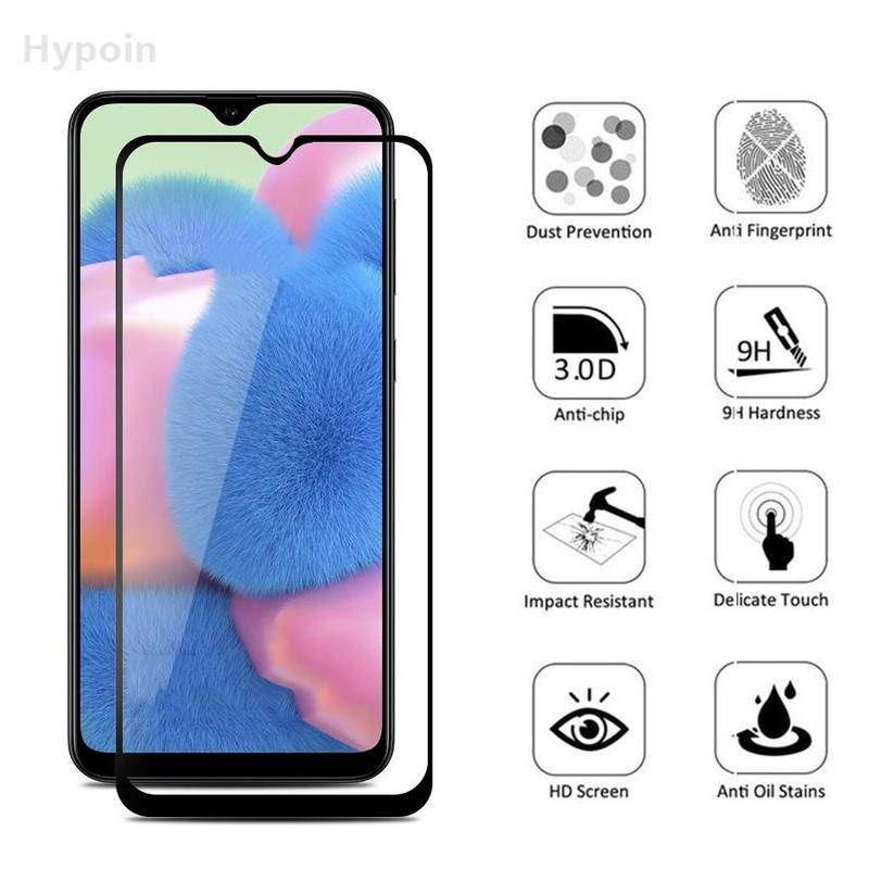 9D Full Cover Samsung Galaxy A50 Tempered Glass A10 A20 A30 A40 A60 A70 S A80 A90 M10 M20 M30 S For protective Screen Glass Flim