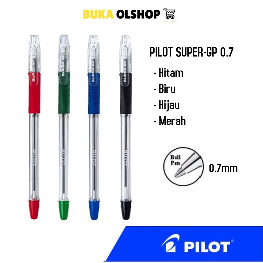 

Bolpoin Pilot Super - GP Harga Satuan