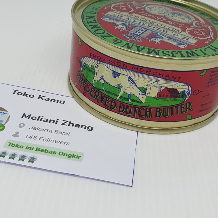 

butter-mentega- wijsman 200gr dutch butter -mentega-butter.