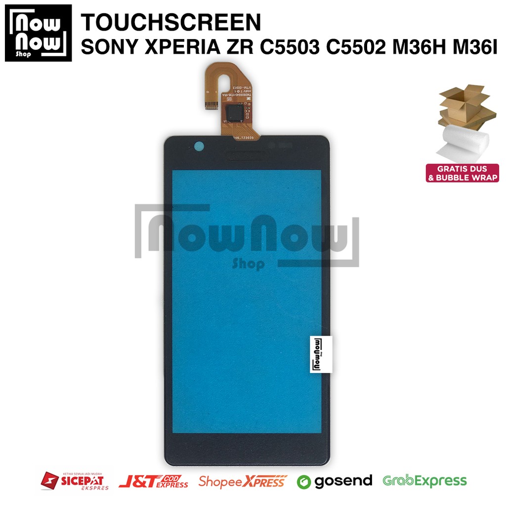 TOUCHSCREEN TS LAYAR SENTUH TC SONY XPERIA ZR C5502 C5503 M36 M36H M36i TOUCH SCREEN