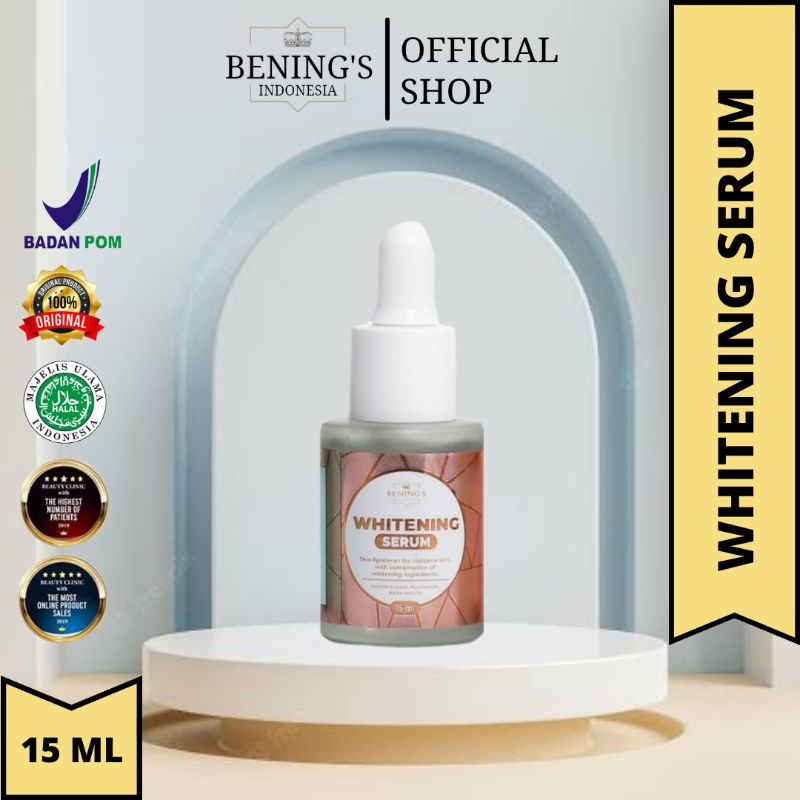 WHITENING SERUM BENING'S SKINCARE DR OKY PRATAMA