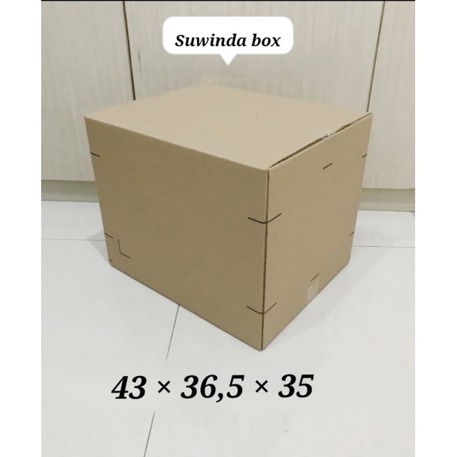 

Kardus Besar uk 43x36,5x35 cm untuk pindahan dll, code x17