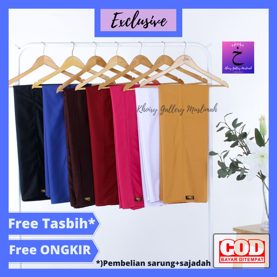 sarung sholat pria dewasa sarung sholat instan dewasa polos halus sarung cowok premium murah