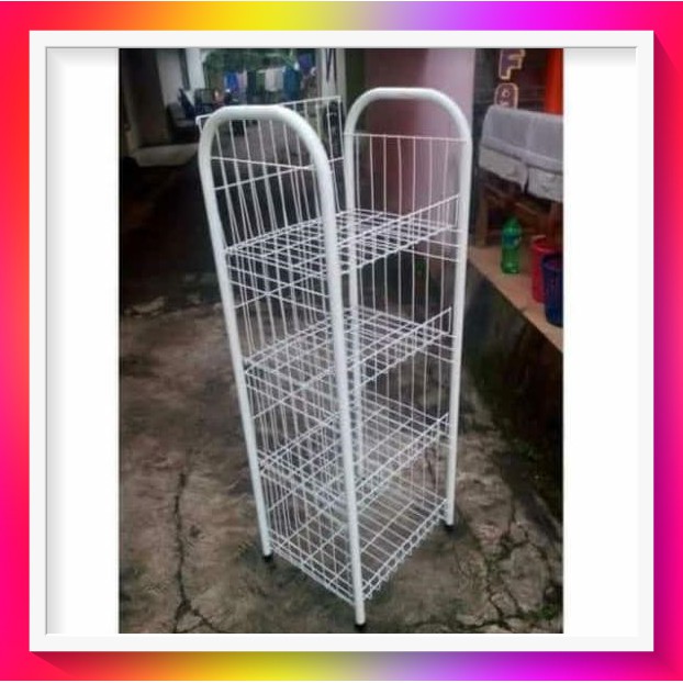 RAK CHIKY 4 SUSUN / RAK PAJANGAN / RAK SNACK / RAK TOKO JUMBO ISTIMEWA