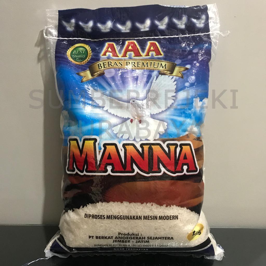 

Beras Manna AAA 5 kg