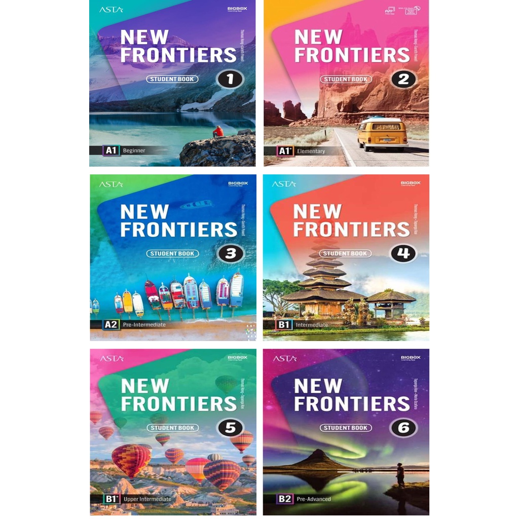 Jual New Frontiers Student Book 1 2 3 4 5 6 ( Bahasa Inggris SMP