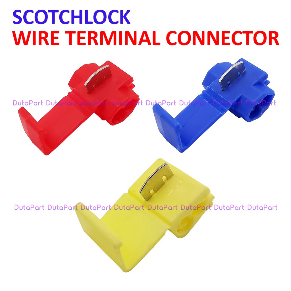 ScotchLock Wire Terminal Connector Jumper Konektor Kabel Scotch Lock