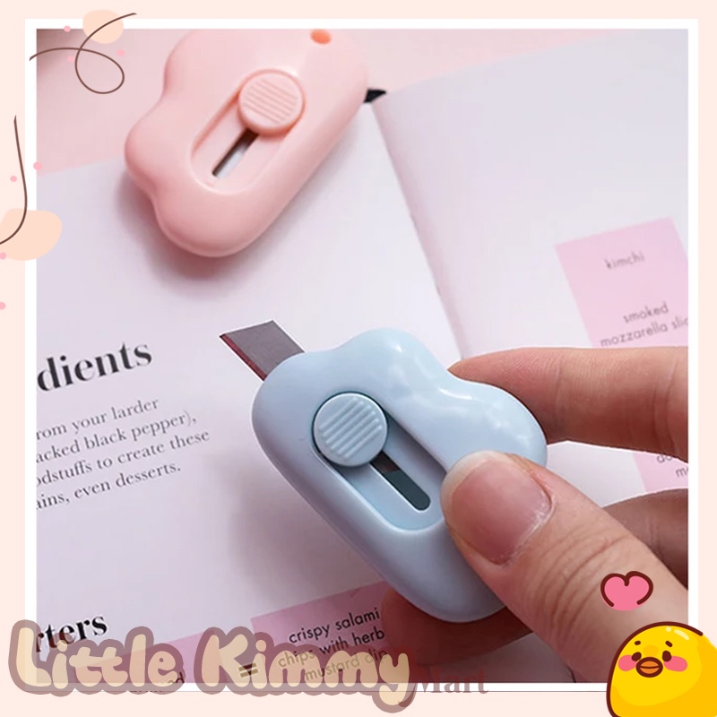

Cutter Mini Lucu Model Awan Warna Pastel Unik Pembuka Paket Estetik Pisau Silet Portable Pemotong Solasi Lakban Kertas Warna Warni Pisau Mini Silet Bentuk Awan Travel Size