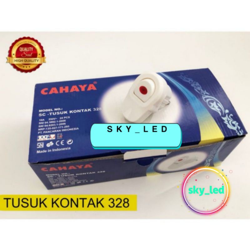 SKY_LED STEKER LAMPU SAKLAR / ON OFF / COLOKAN SAKLAR / STEKER SAKLAR LAMPU