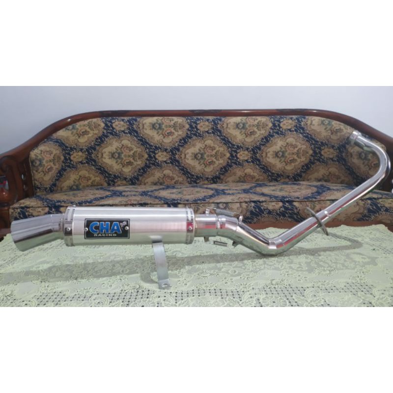 Knalpot Racing CHA Honda Vario 110 FI LED