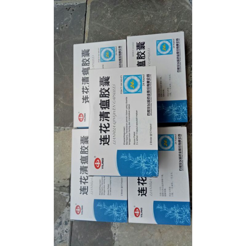 ORIGINAL 100% LIANHUA QINGWEN CAPSULE #BPOM
