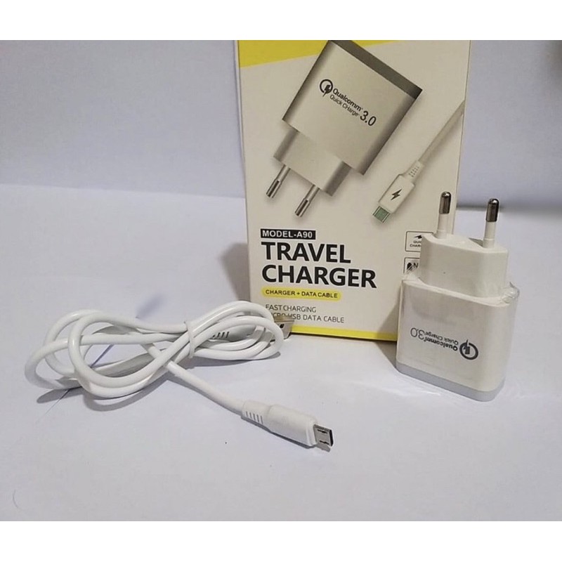 Travel charger 3A fast charging qualcomm 3.0 micro USB