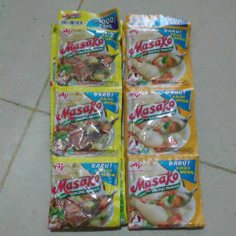 Masako Ayam Sapi RENCENG 12 pcs