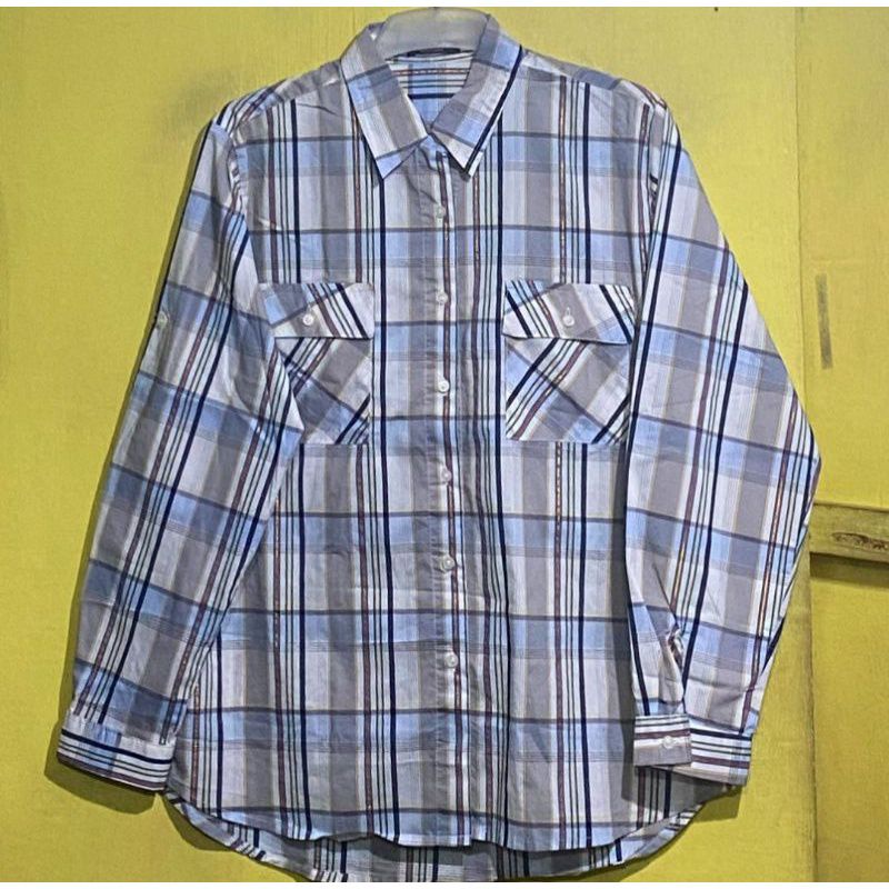 KEMEJA WANITA DETAILS BRANDED MATAHARI MURAH KMJDTLS027