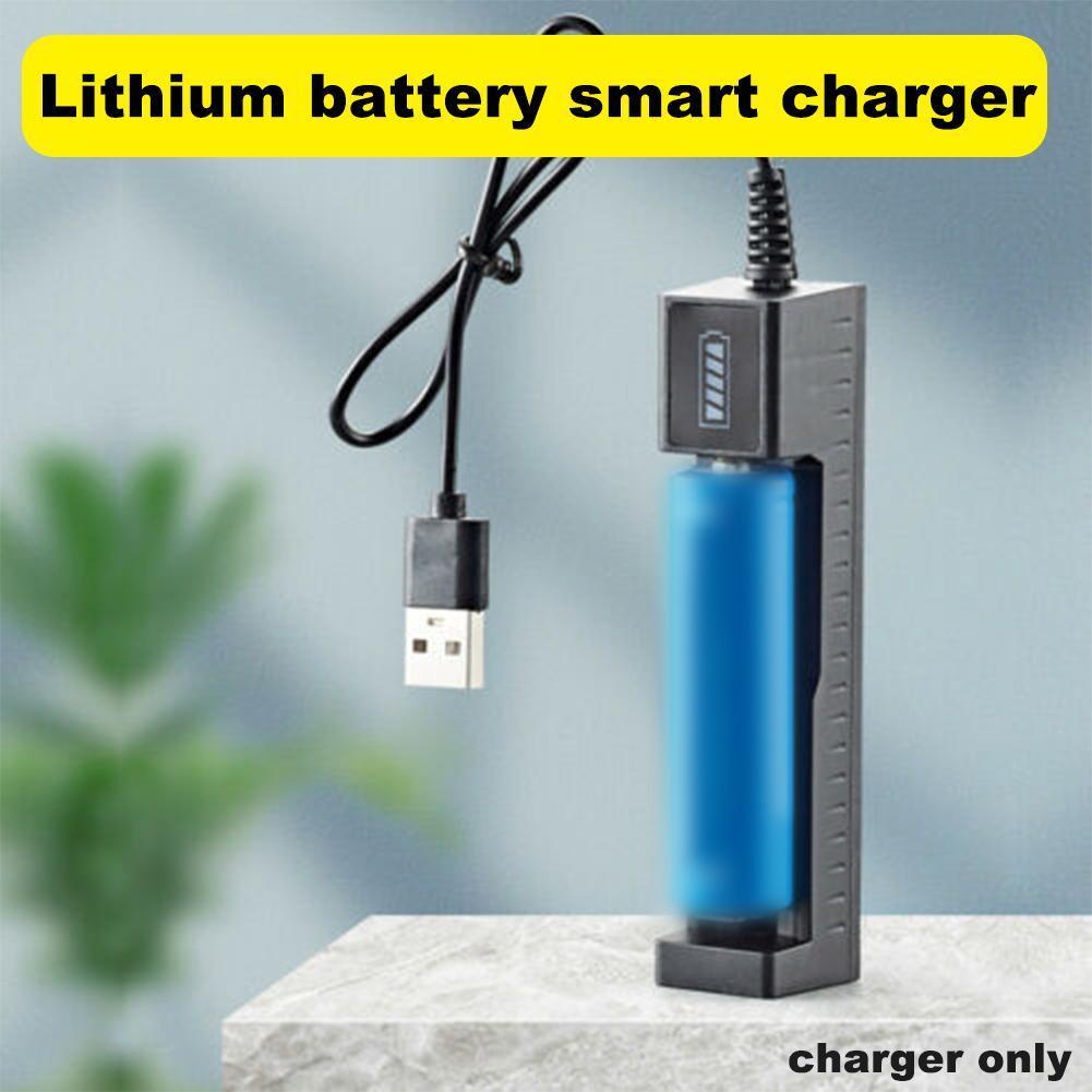 Charger Baterai USB Universal Full Self Stop 18650/26650/16340/14500/ AA/AAA Alat Cas