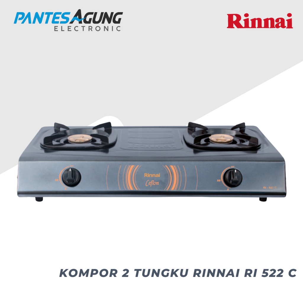 KOMPOR 2 TUNGKU RINNAI RI 522 C