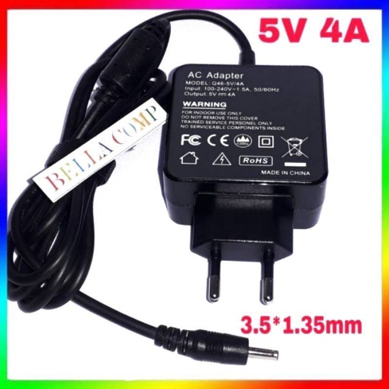 Charger Lenovo Ideapad 100S 11 &quot;, 100S-11IBY Model 80R2 5V 4A 3.5*135