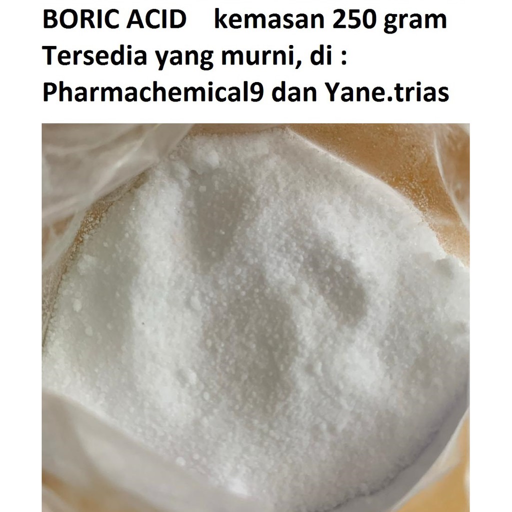asam borat boric acid 250 gram
