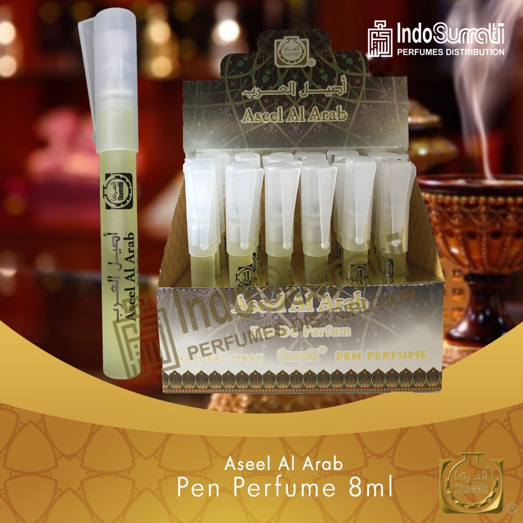 Parfum ASEEL AL ARAB 8ml Pen Spray Original By Surrati | Pen Parfum Spray Surrati 8ml Eau De Parfum