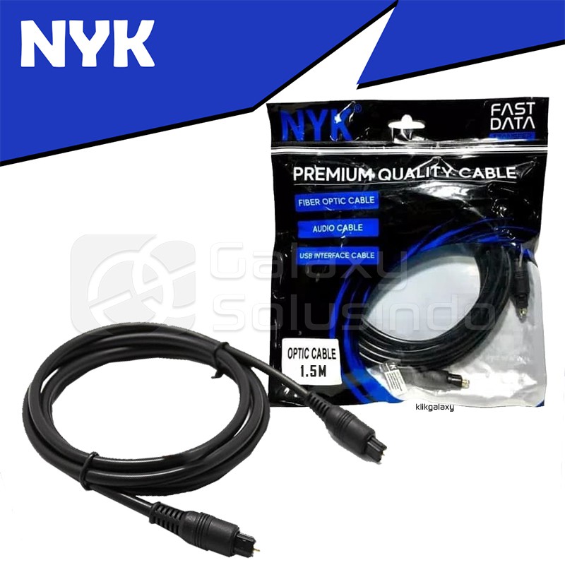 NYK Converter Digital Audio Optical/Toslink Cable - 1.5M