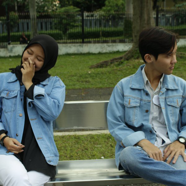 Jaket Levis Bioblitz -Biru muda - Biru pudar - Telor Asin