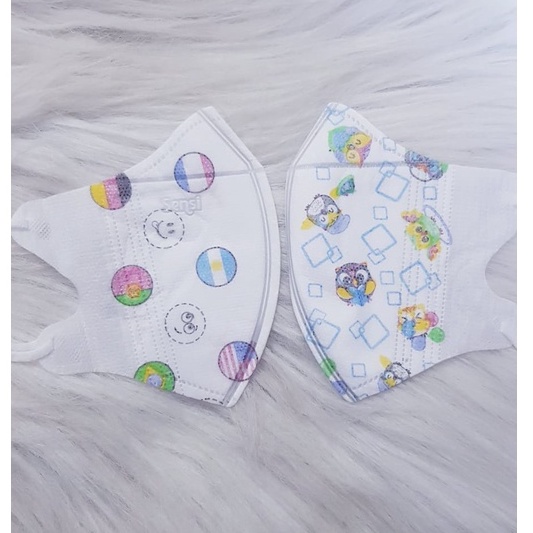 MASKER SENSI KIDS DUCKBILL SACHET ISI 5 PCS MOTIF