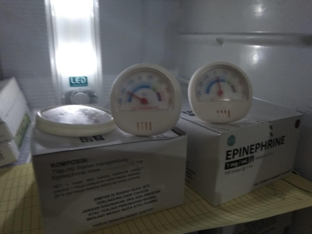 Termometer Pengukur Suhu Kulkas Kualitas Tinggi