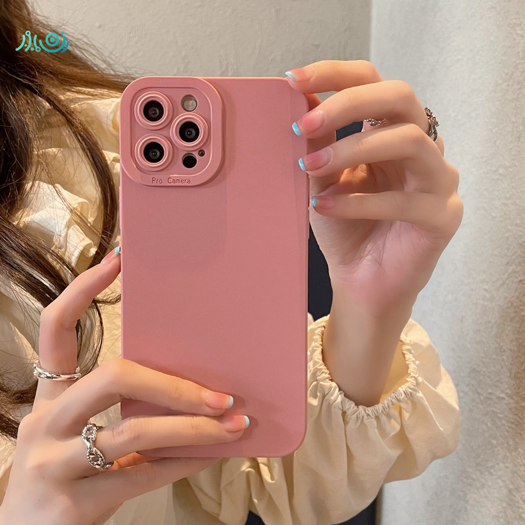 iPhone 13 Pro MAX Liquid silicone case for iphone 12 11 pro max X XS MAX XR 7+ 8Plus 11 pro Morandi color camera protector full cover soft case