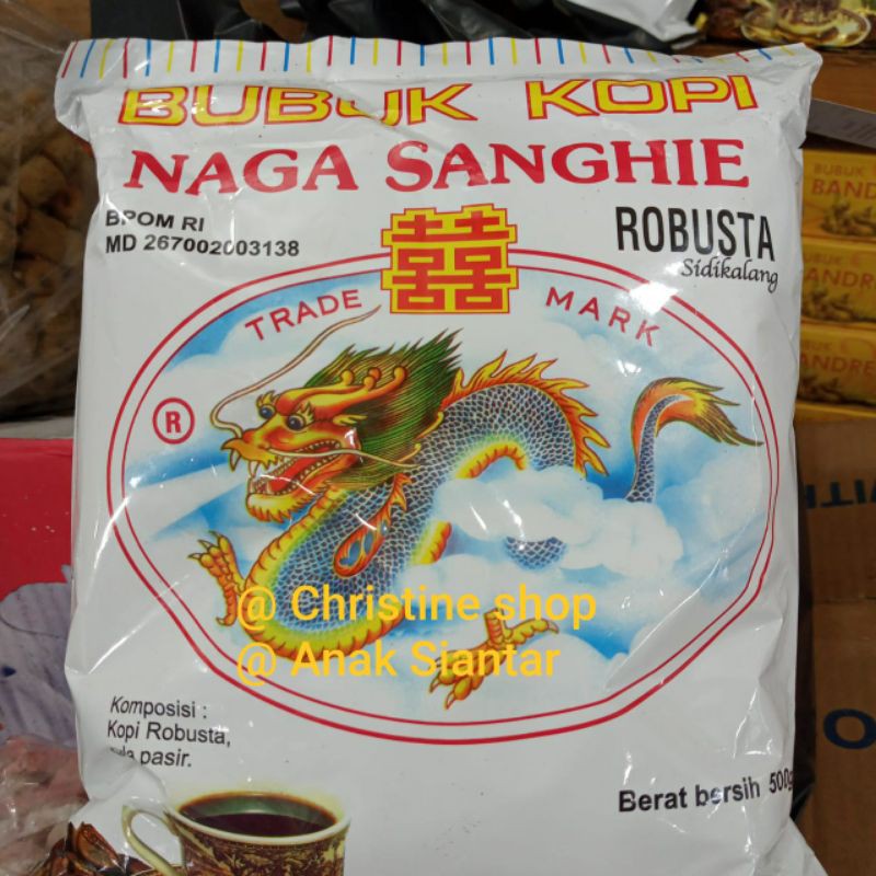 

kopi sidikalang robusta cap Naga sanghie 500 gr