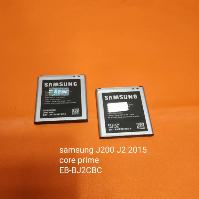 Baterai Samsung J200 J2 2015 . G360 Core prime EB-BJ2CBC battery batre baterei