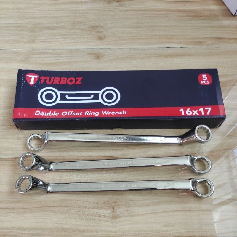 Turboz kunci ring 16x17 / double offset ring wrench 16x17 turboz