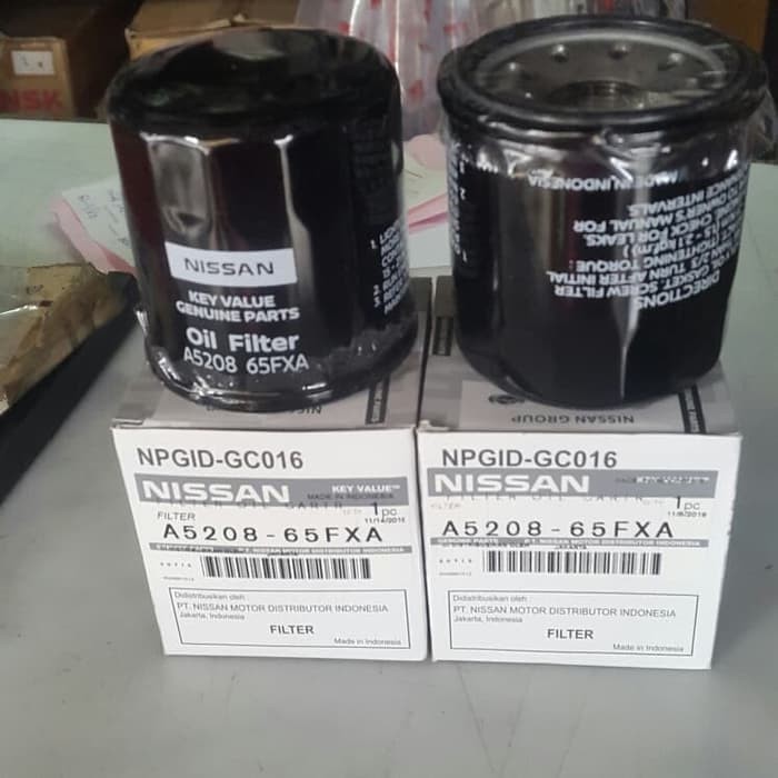 Filter oli nissan livina-march-juke