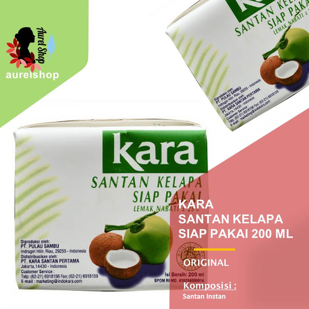 

KARA Santan kemasan 200 ml