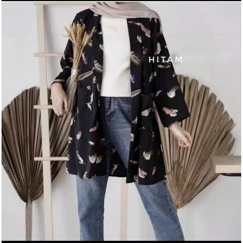 CARDIGAN MOTIF BULU