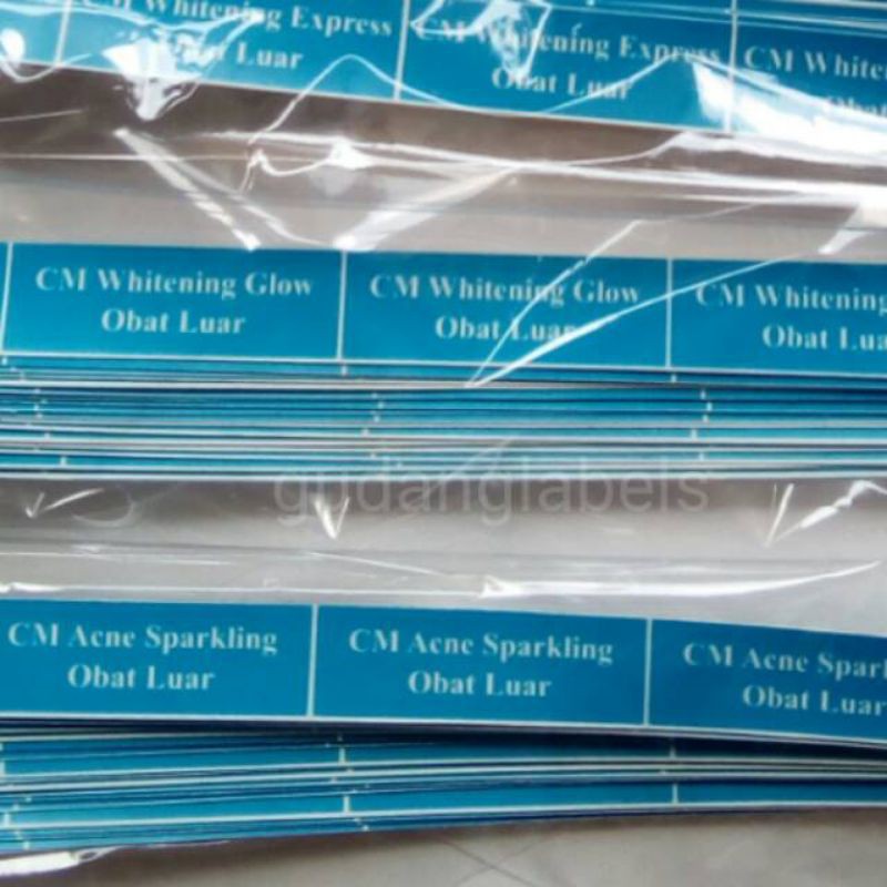 

stiker label cream racikan lotion wajah skincare