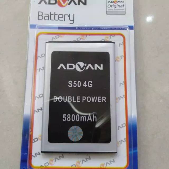 Baterai Advan S50 4G I5G