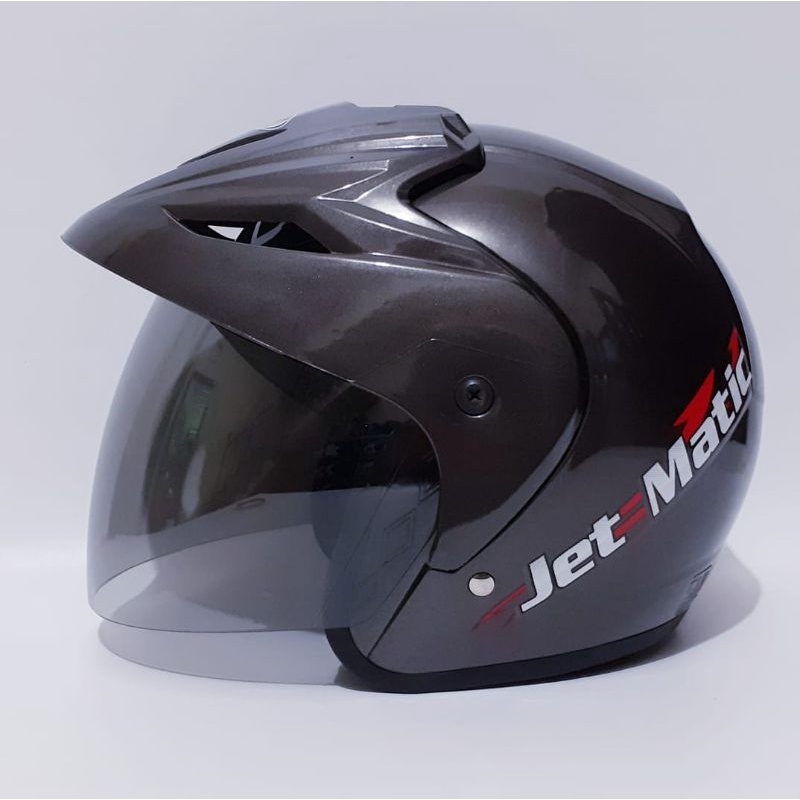 HELM SNI STANDAR ukuran medium visor single helm dewasa COCOK UNTUK CEWEK COWOK HELM BAGUS DAN NYAMAN