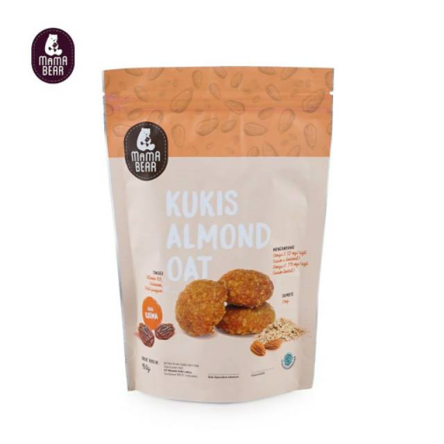 Mamabear Kukis Almond oat 150 gr/ booster ASI MAMA BEAR