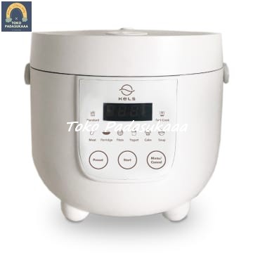 ORI KELS 800 Ml Warner Rice Cooker Multifungsi - Putih