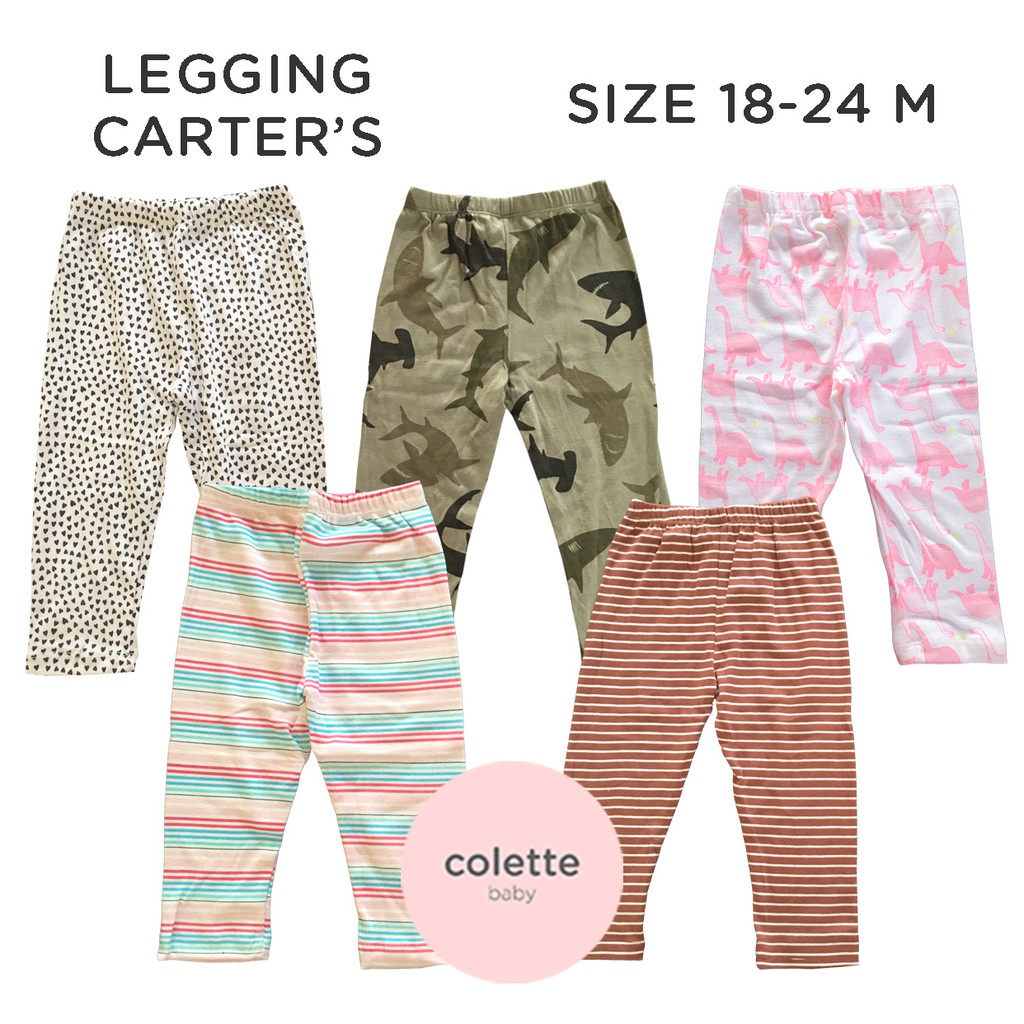 LEGGING CARTER'S | Legging Bayi | Legging Anak | Celana Legging Bayi