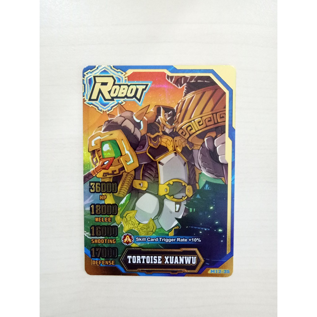 Hero of Robots NGV6 Gold Robot Tortoise Xuanwu