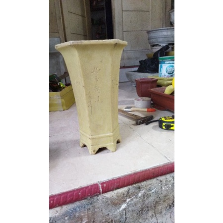 Cetakan Pot Bonsai Cascade motif