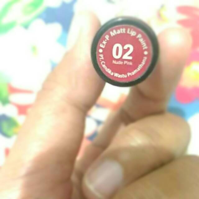 AUBEAU EX-P MATTE LIP PAINT SHADE 02 NUDE PINK