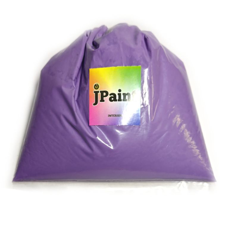 CAT TEMBOK KILOAN WARNA UNGU