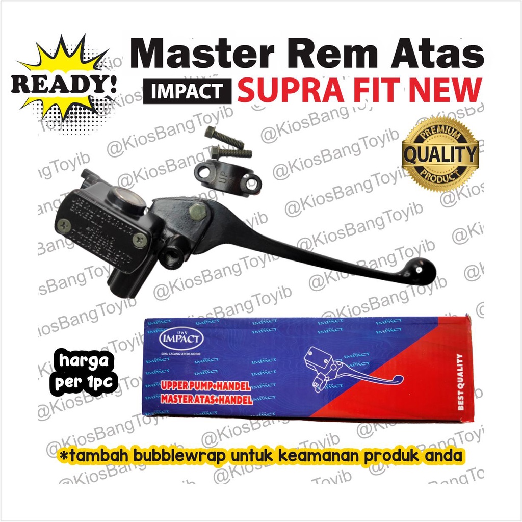 Master Rem Atas (Upper pump) + Handle Honda Supra FIt New (IMPACT)