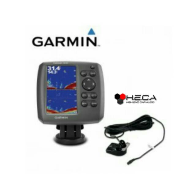 GPS GARMIN FishFinder 560C with Transom Radar Ikan