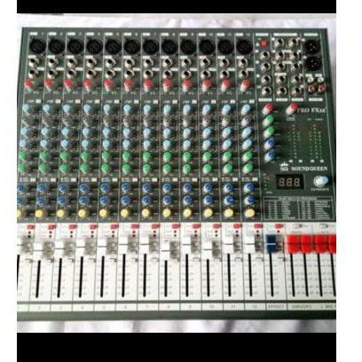 Mixer Audio 12 Channel Soundqueen Pro FX 12+