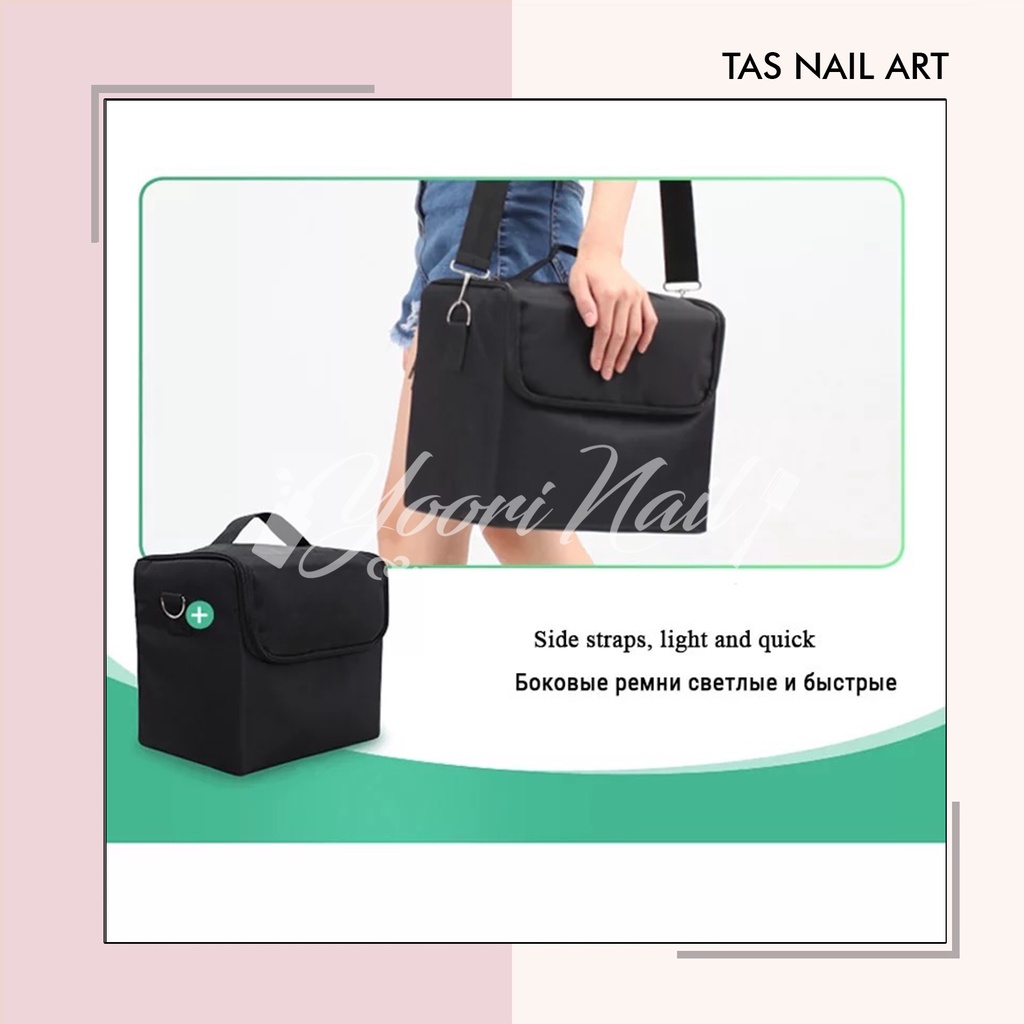 Tas nail art bag nailist bag koper nail art serbaguna waterproof